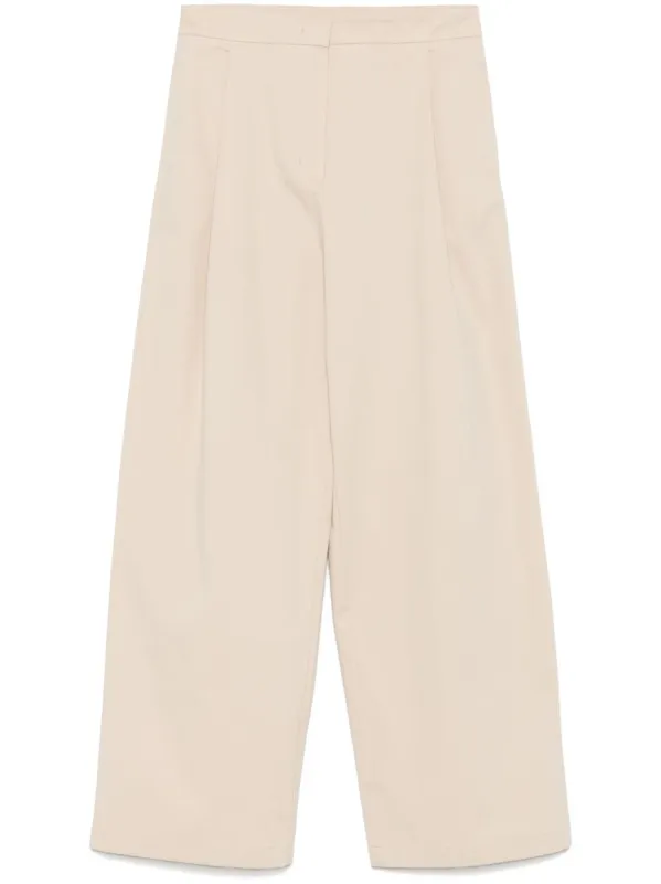 COTTON WIDE-LEG TROUSERS sold by Lord & Taylor