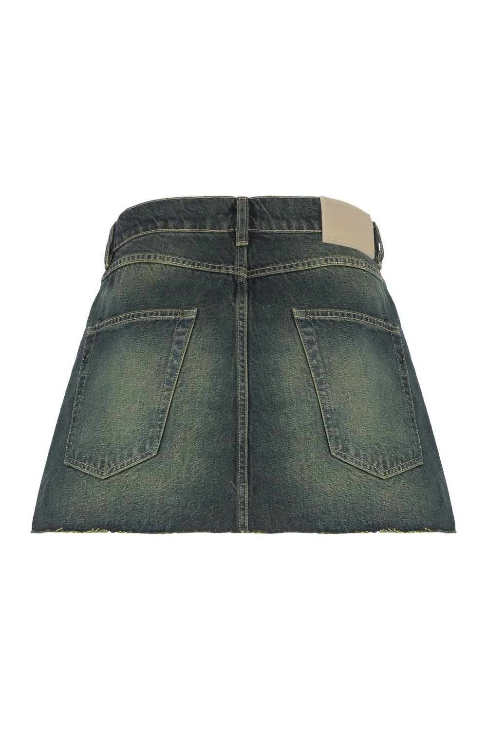 COVER DENIM MINI SKIRT sold by Lord & Taylor product image thumbnail 2