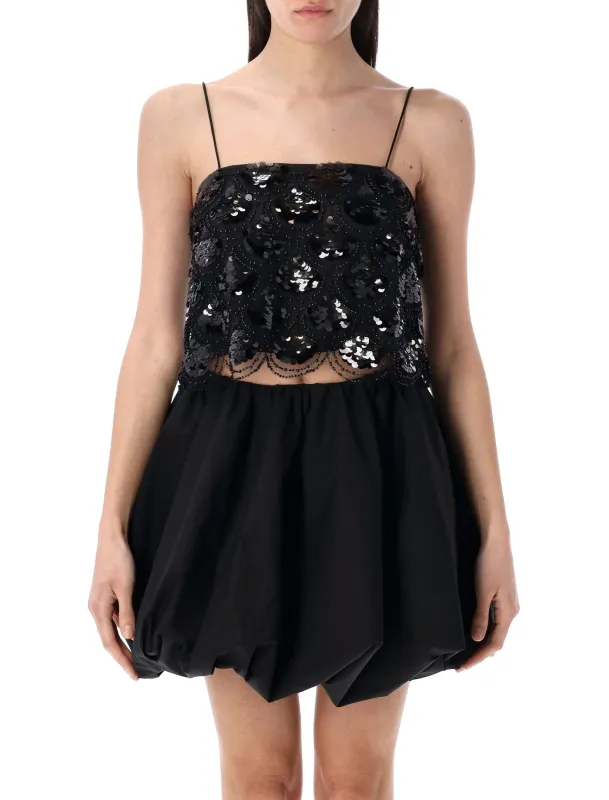 SEQUINS CROP TOP sold by Lord & Taylor