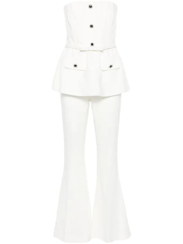 SELF-PORTRAIT LONG CREPE JUMPSUIT sold by Lord & Taylor