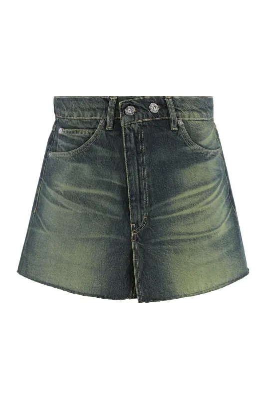 COVER DENIM MINI SKIRT sold by Lord & Taylor