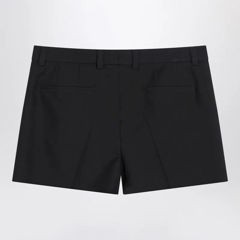 SHORTS DARK GREY IN WOOL TWILL sold by Lord & Taylor product image thumbnail 2