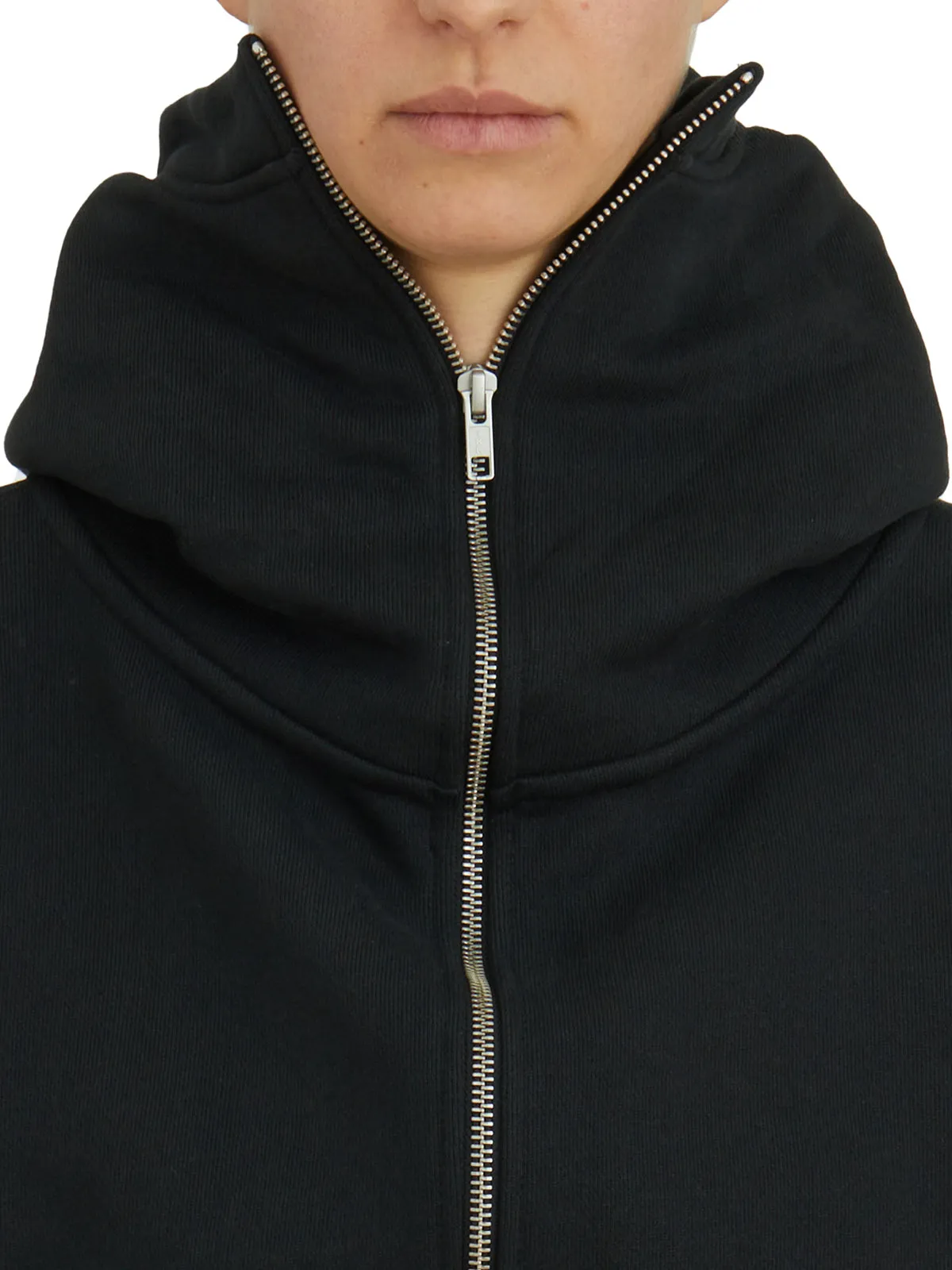 FELPA CROPPED FULL ZIP SOOT sold by Lord & Taylor product image thumbnail 3