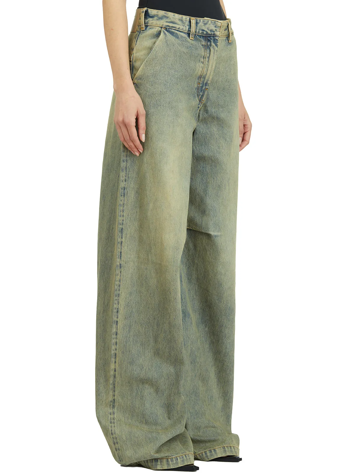 PANTALONE IN DENIM DEM SURFACE WAVE sold by Lord & Taylor product image thumbnail 2