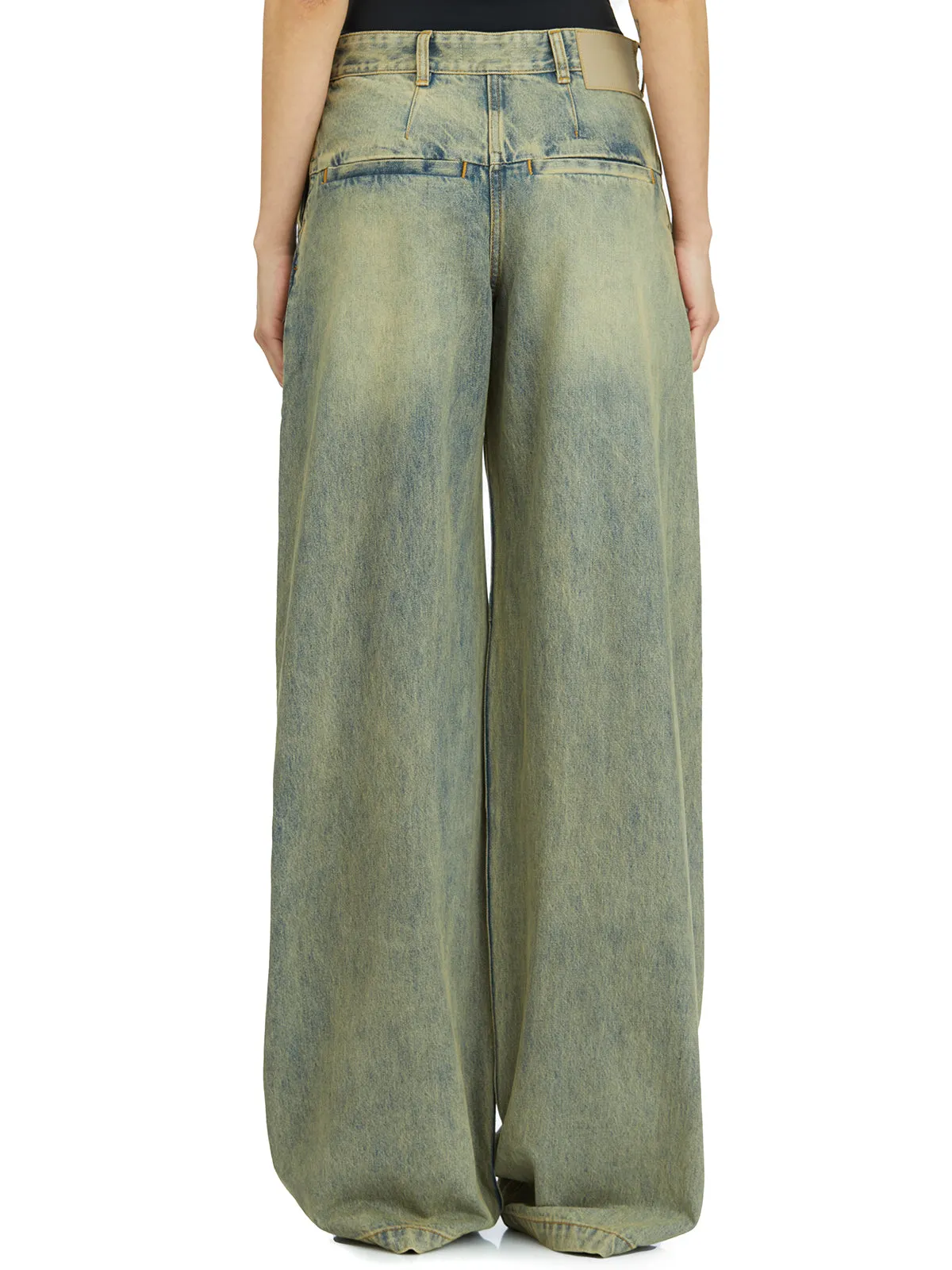 PANTALONE IN DENIM DEM SURFACE WAVE sold by Lord & Taylor product image thumbnail 5
