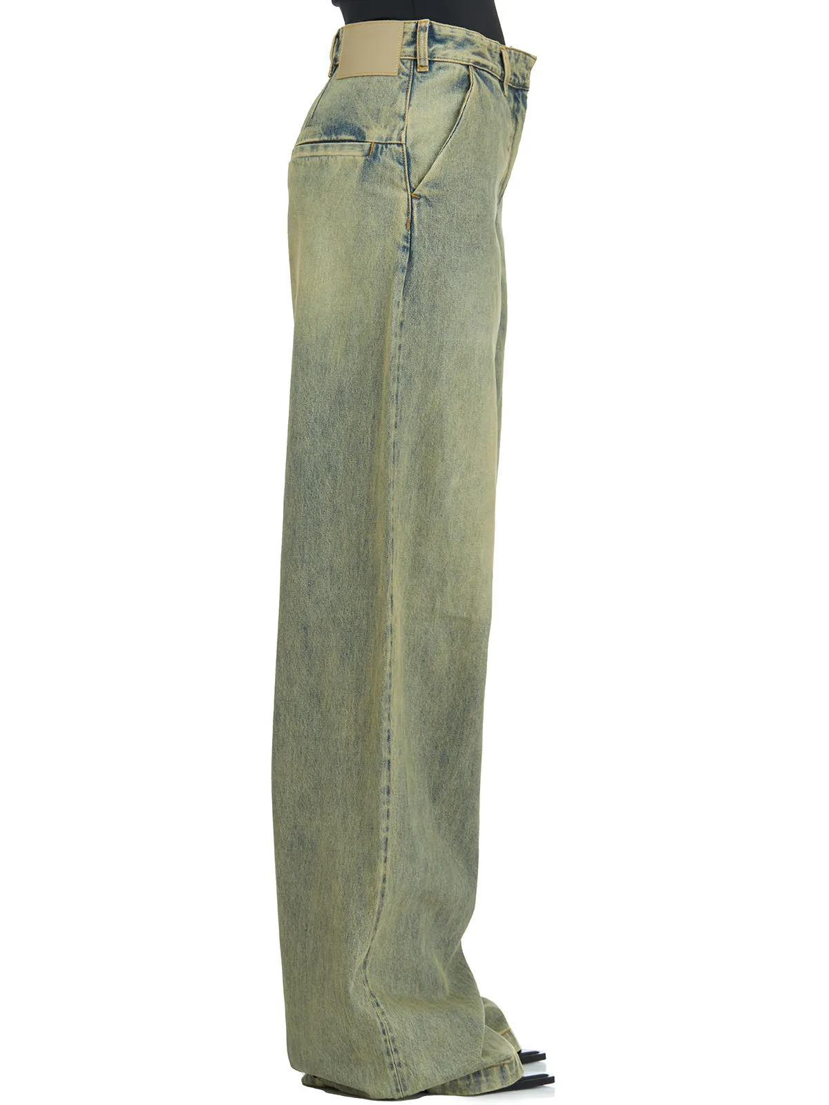 PANTALONE IN DENIM DEM SURFACE WAVE sold by Lord & Taylor product image thumbnail 3