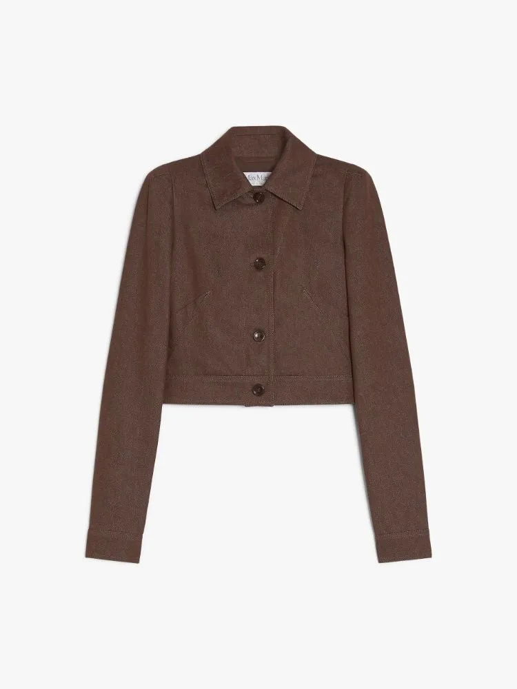 CARPA CROPPED DENIM JACKET sold by Lord & Taylor