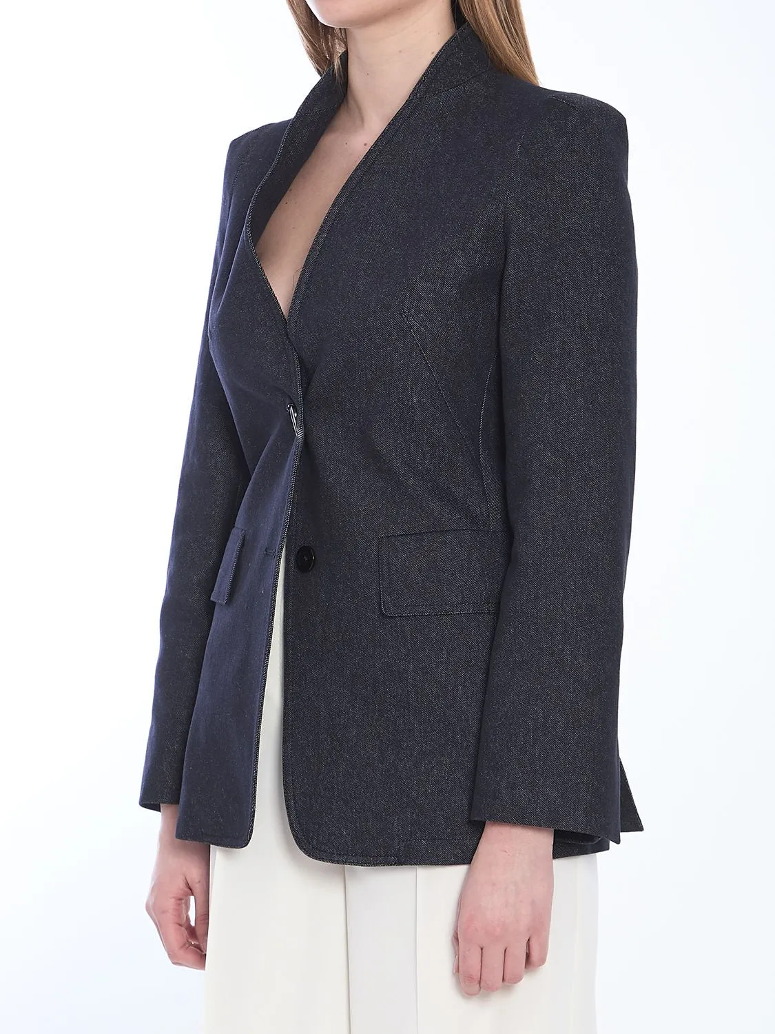 SLIM-FIT SINGLE-BREASTED BLAZER sold by Lord & Taylor product image thumbnail 2