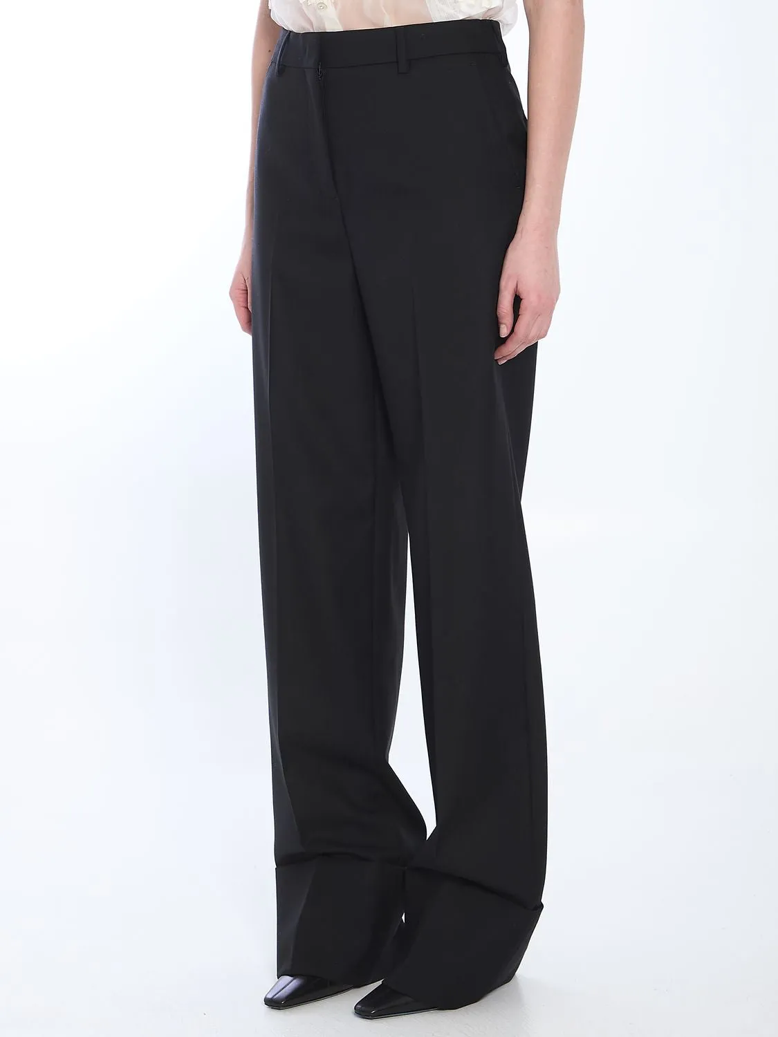 VIRGIN WOOL TROUSERS sold by Lord & Taylor product image thumbnail 2