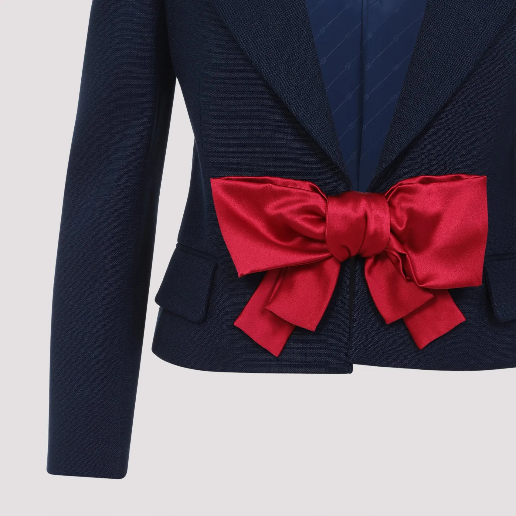 JACKET WITH BOW sold by Lord & Taylor product image thumbnail 4