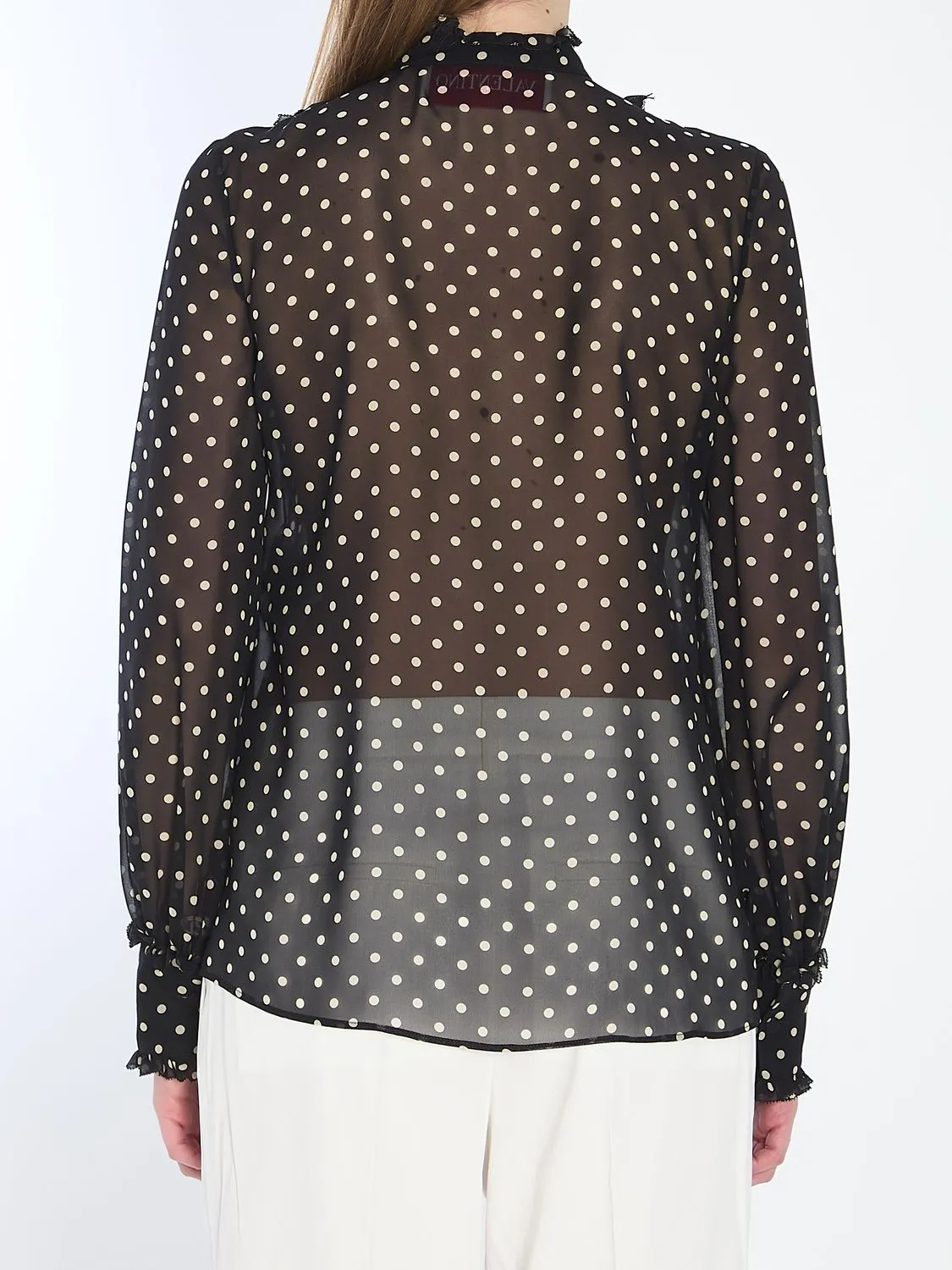SHIRT WITH POLKA DOTS sold by Lord & Taylor product image thumbnail 4
