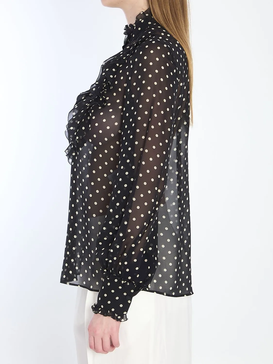 SHIRT WITH POLKA DOTS sold by Lord & Taylor product image thumbnail 3