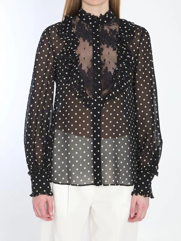 SHIRT WITH POLKA DOTS sold by Lord & Taylor