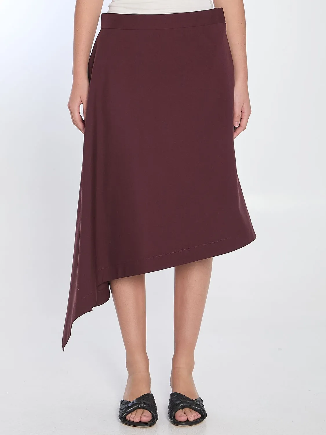 TAILORED WOOL MIDI SKIRT sold by Lord & Taylor