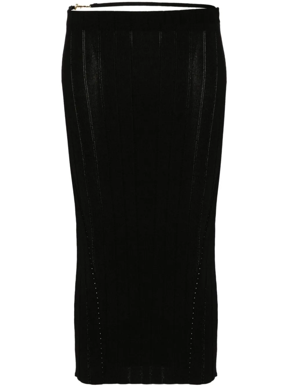 LAMB LEATHER MIDI SKIRT sold by Lord & Taylor