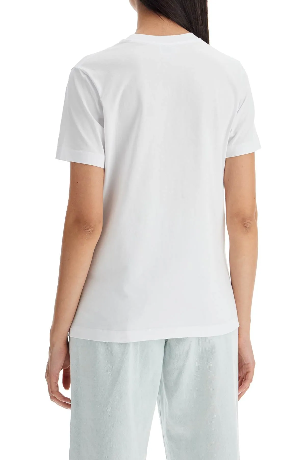 COTTON CREW-NECK T-SHIRT sold by Lord & Taylor product image thumbnail 3