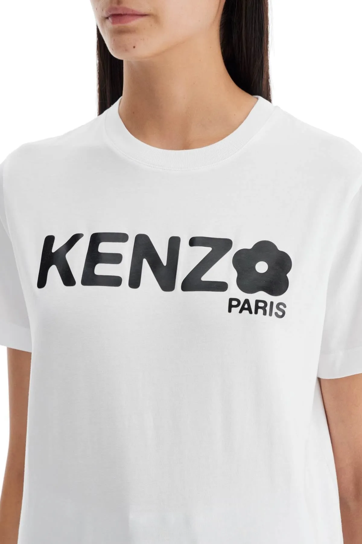 COTTON CREW-NECK T-SHIRT sold by Lord & Taylor product image thumbnail 4