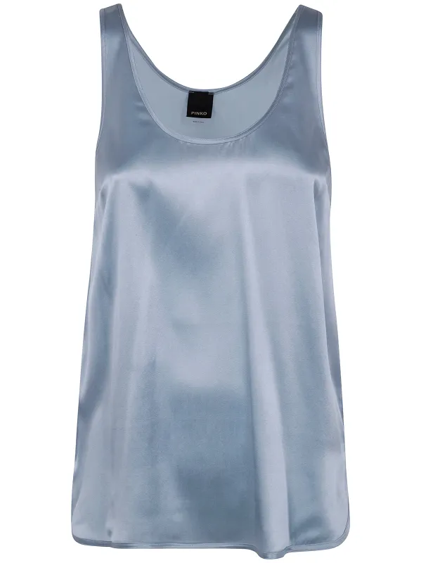 CRAZY SATIN SILK TANK TOP sold by Lord & Taylor
