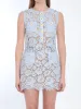 BLUE FINE LACE MINI DRESS sold by Lord & Taylor