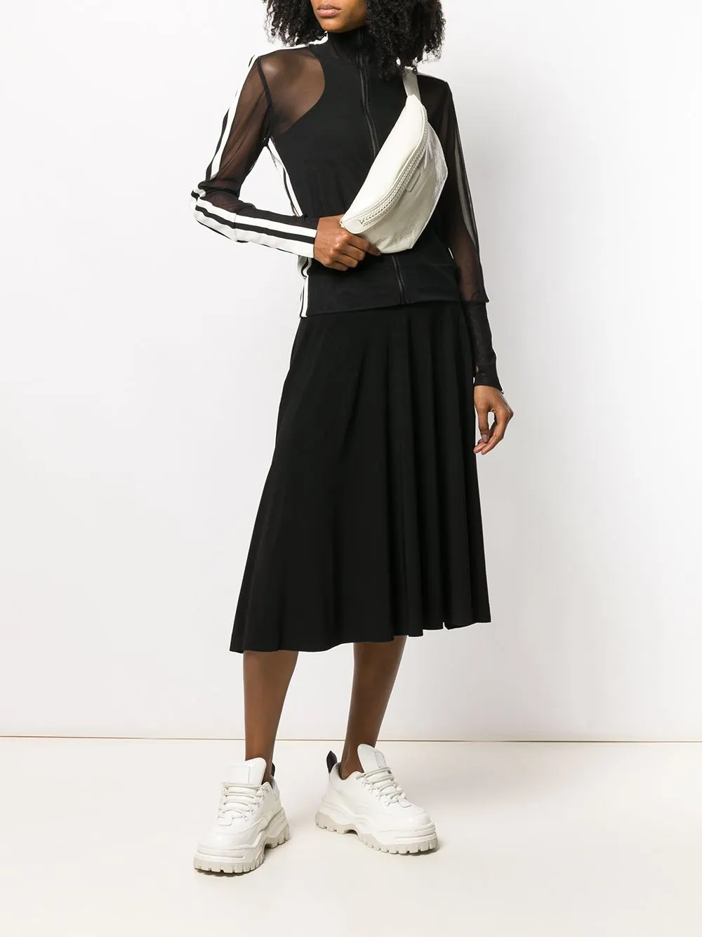 FLARED JERSEY SKIRT sold by Lord & Taylor product image thumbnail 2
