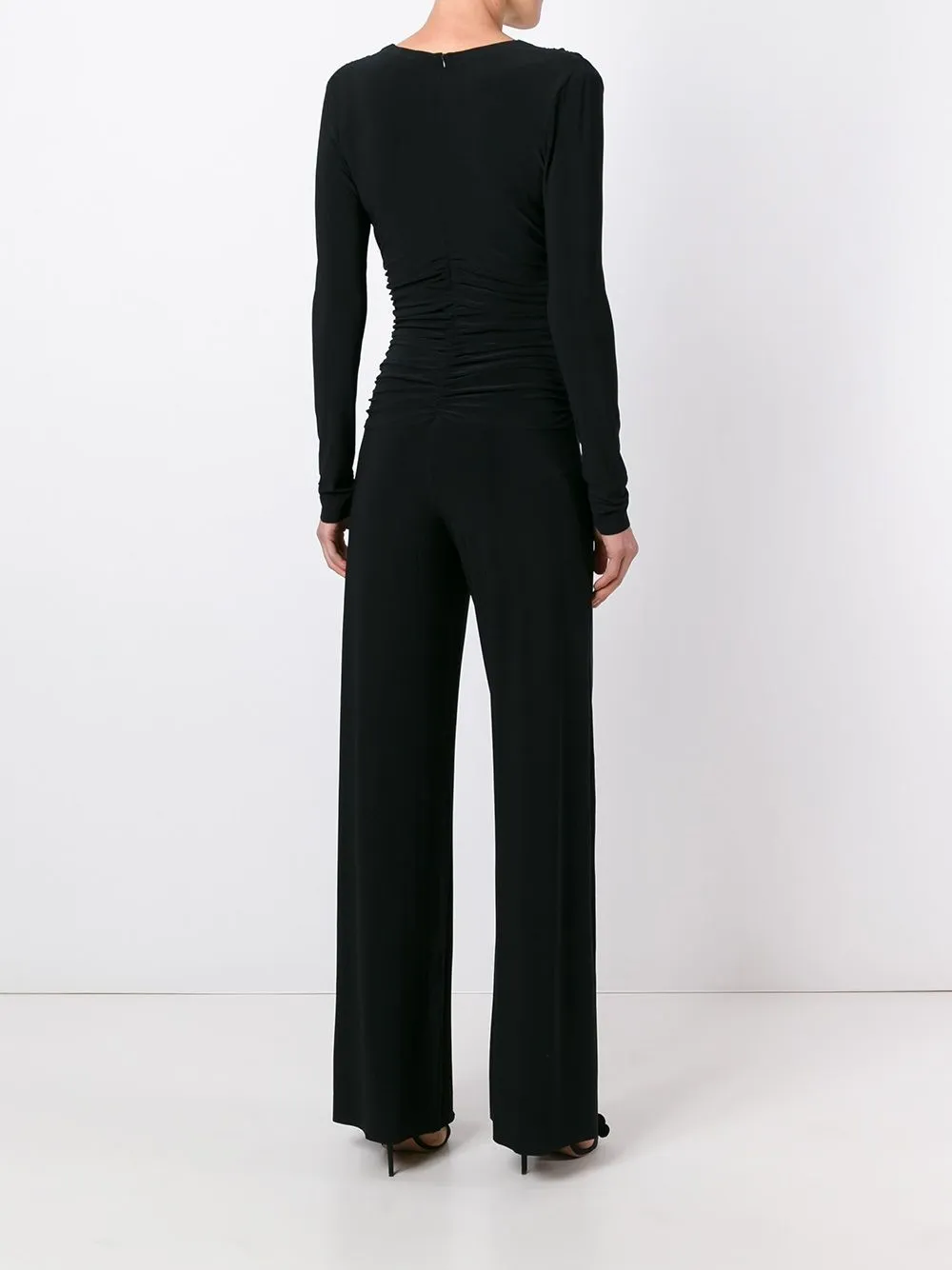 V-NECK JERSEY JUMPSUIT sold by Lord & Taylor product image thumbnail 4