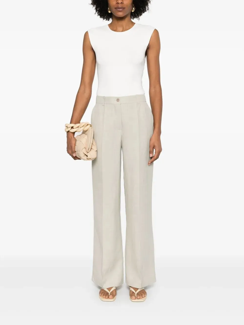 WIDE LEG TROUSERS sold by Lord & Taylor product image thumbnail 5