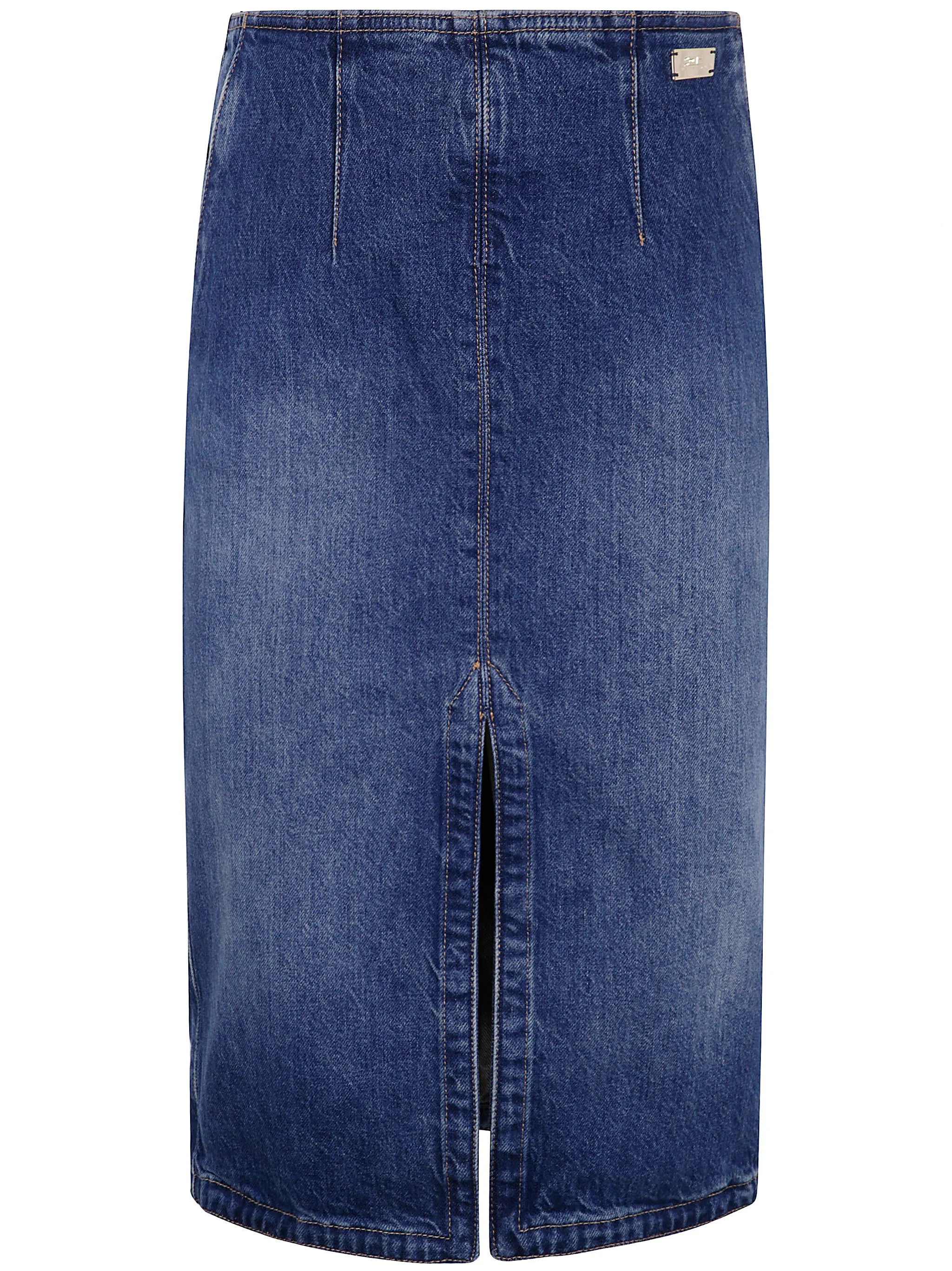 DENIM MIDI SKIRT sold by Lord & Taylor