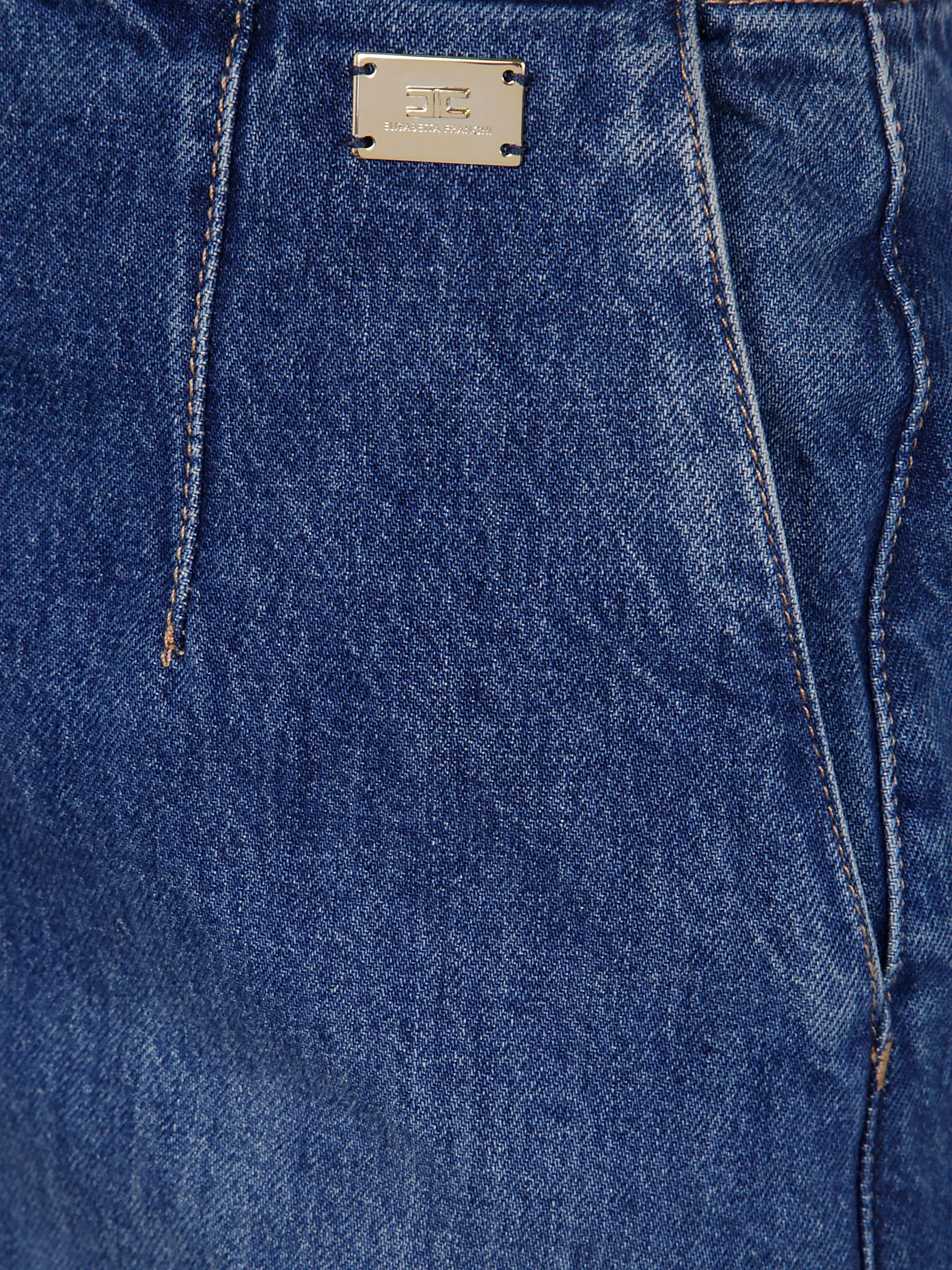 DENIM MIDI SKIRT sold by Lord & Taylor product image thumbnail 3