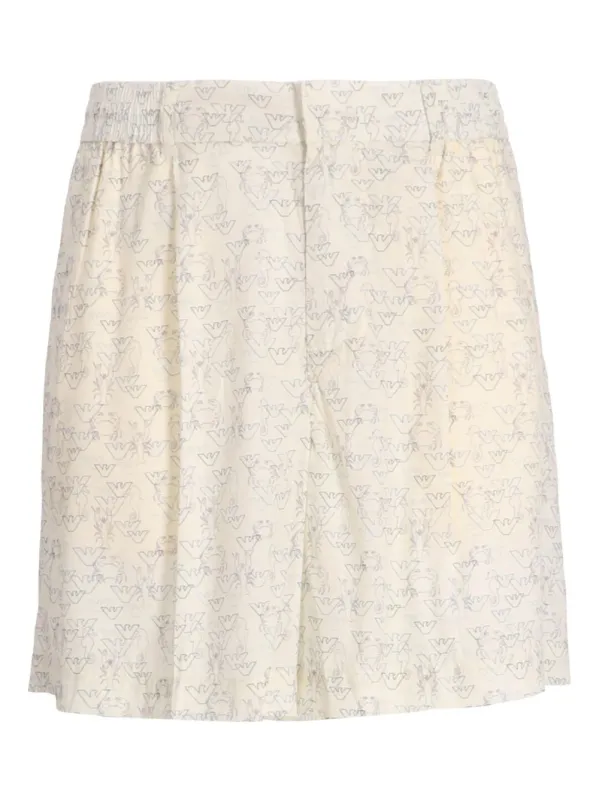 BERMUDA SHORTS WITH LOGO DESIGN sold by Lord & Taylor