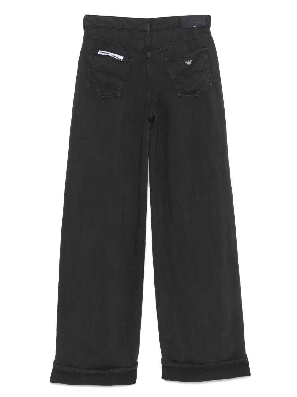 LINEN BLEND WIDE-LEG JEANS sold by Lord & Taylor product image thumbnail 2