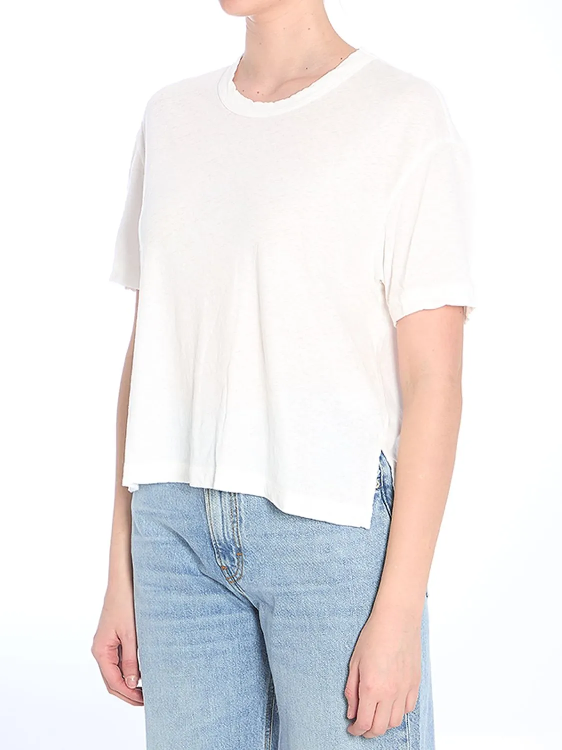 CROPPED T-SHIRT sold by Lord & Taylor product image thumbnail 2