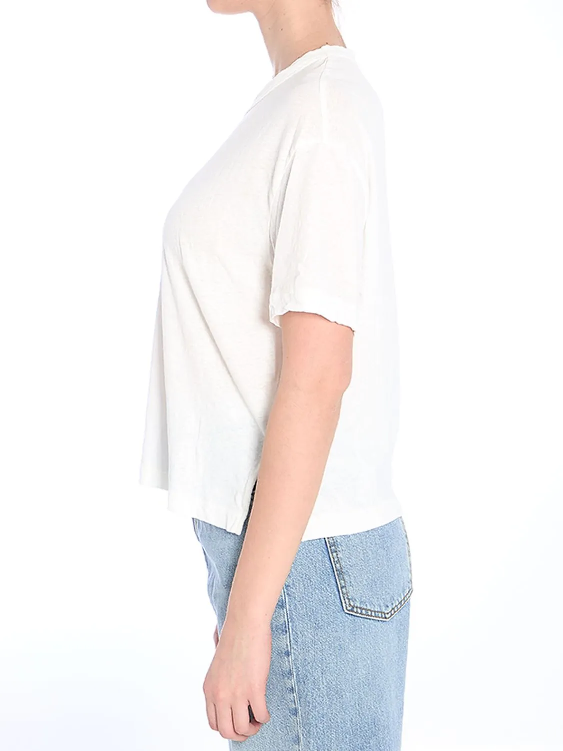 CROPPED T-SHIRT sold by Lord & Taylor product image thumbnail 3