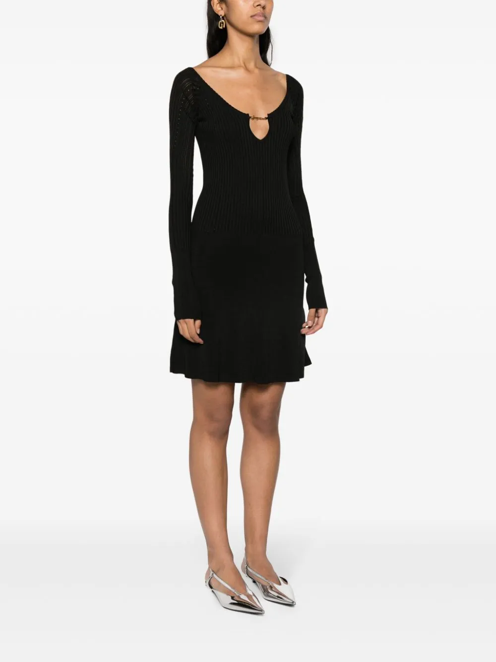 ELEGANT MINI DRESS IN VISCOSE sold by Lord & Taylor product image thumbnail 4