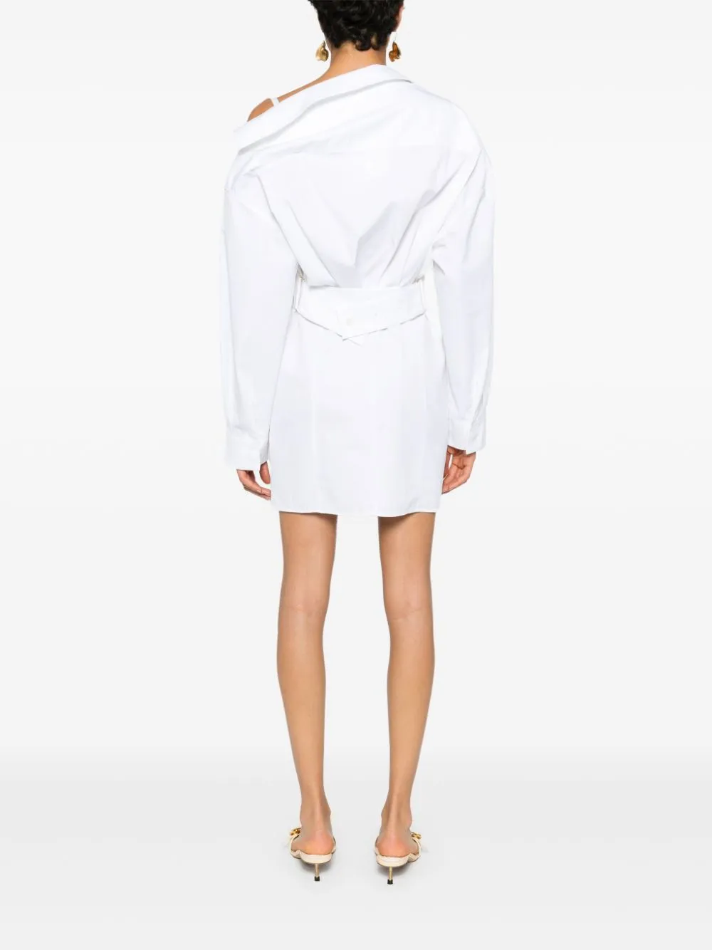 COTTON MINI SHIRT DRESS sold by Lord & Taylor product image thumbnail 5