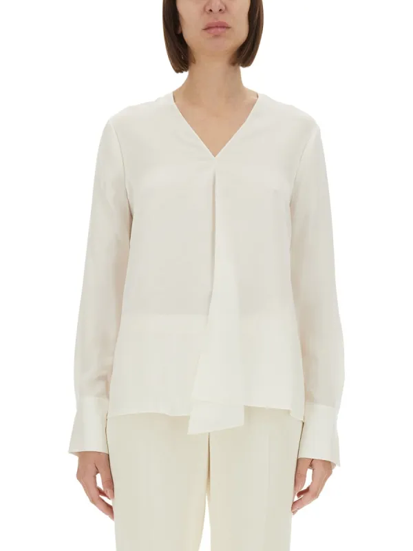 SILK GEORGETTE BLOUSE sold by Lord & Taylor