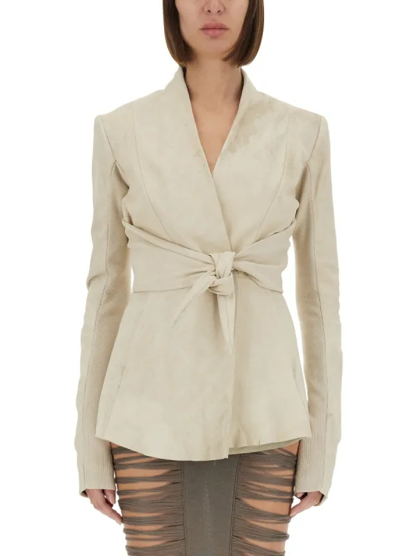 STRUCTURED LEATHER JACKET sold by Lord & Taylor