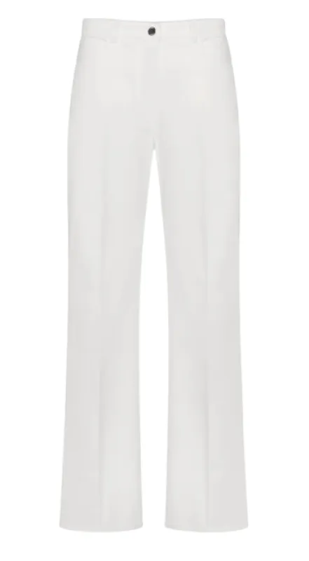 COMFORTABLE STRETCH COTTON TROUSERS made by Seventy