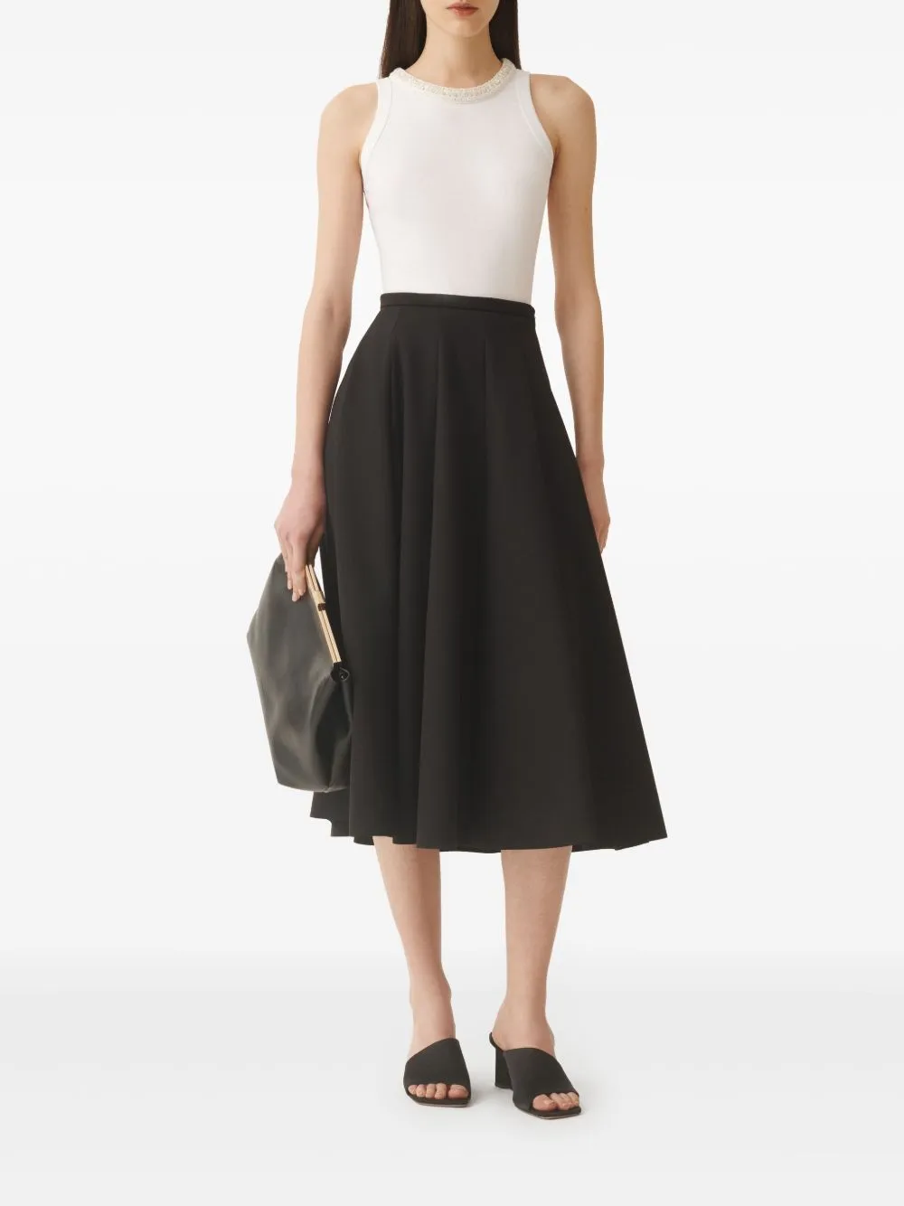 COMFORTABLE COTTON BLEND TEE sold by Lord & Taylor product image thumbnail 5