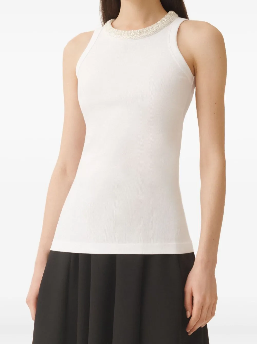 COMFORTABLE COTTON BLEND TEE sold by Lord & Taylor product image thumbnail 3