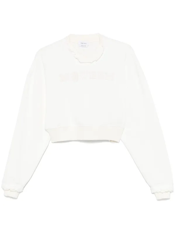 100% COTTON COZY SWEATER made by Alexander McQueen