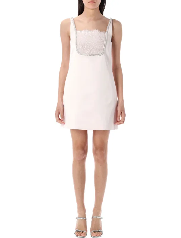 SATIN BOW MINI DRESS sold by Lord & Taylor