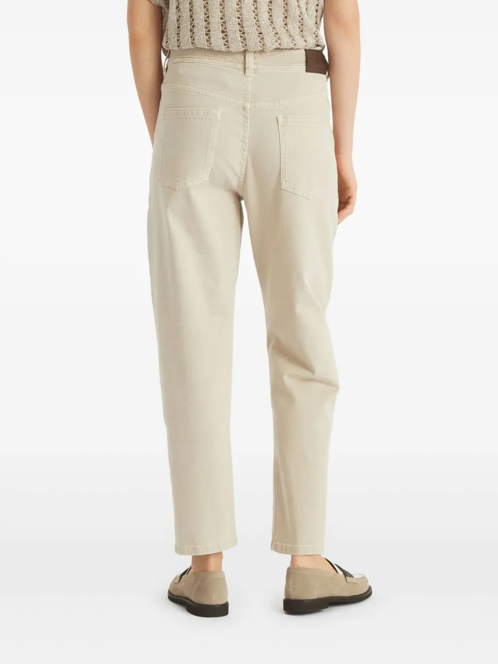 STRETCH COTTON BLEND TROUSERS sold by Lord & Taylor product image thumbnail 2