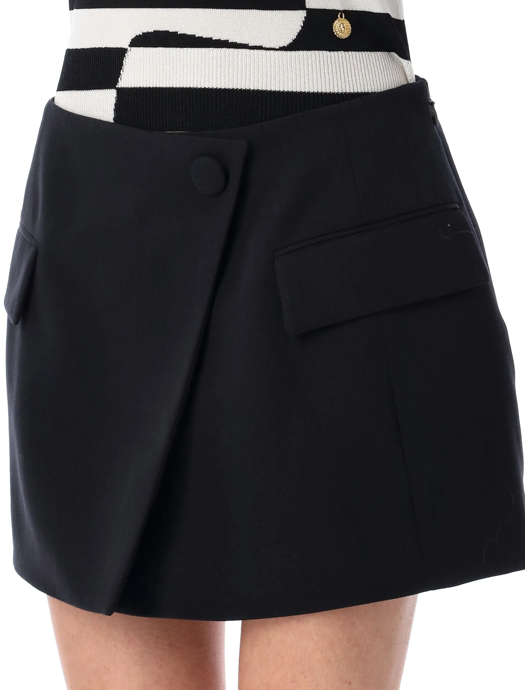 ASYMMETRIC MINI SKIRT sold by Lord & Taylor product image thumbnail 3