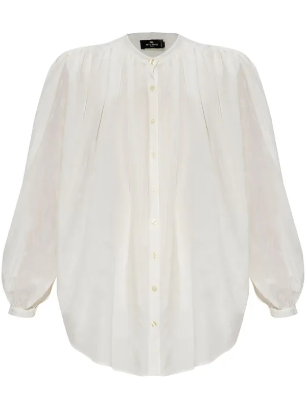 COTTON-SILK BLEND SHIRT sold by Lord & Taylor