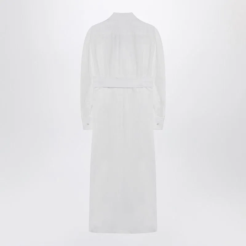 WHITE SHIRT DRESS IN COTTON TWILL sold by Lord & Taylor product image thumbnail 2