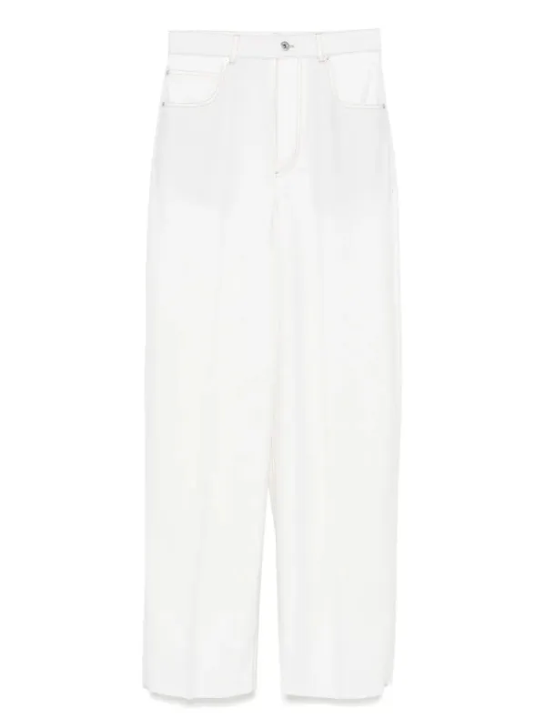 WOOL WIDE-LEG TROUSERS sold by Lord & Taylor