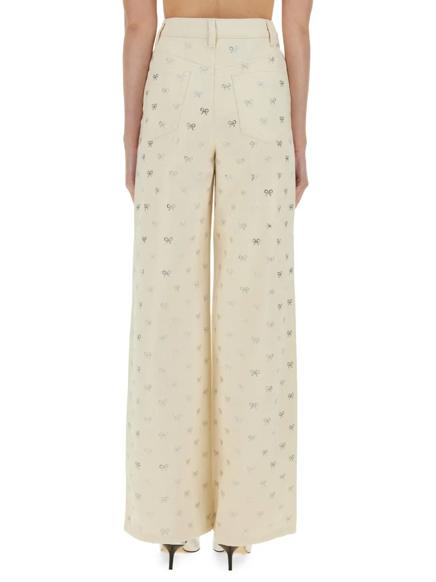 BOW EMBELLISHED JEANS sold by Lord & Taylor product image thumbnail 3