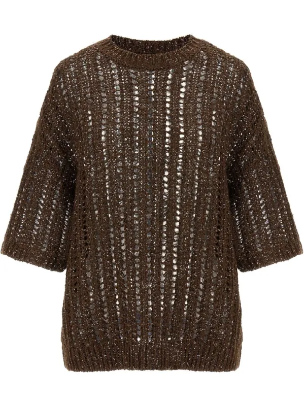 LUXURIOUS SILK-LINEN BLEND SWEATER sold by Lord & Taylor