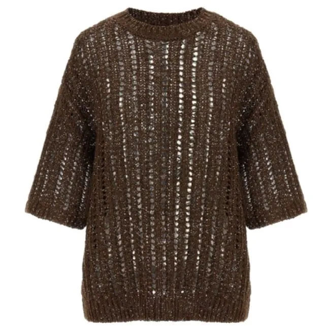 LUXURIOUS SILK-LINEN BLEND SWEATER sold by Lord & Taylor product image thumbnail 5