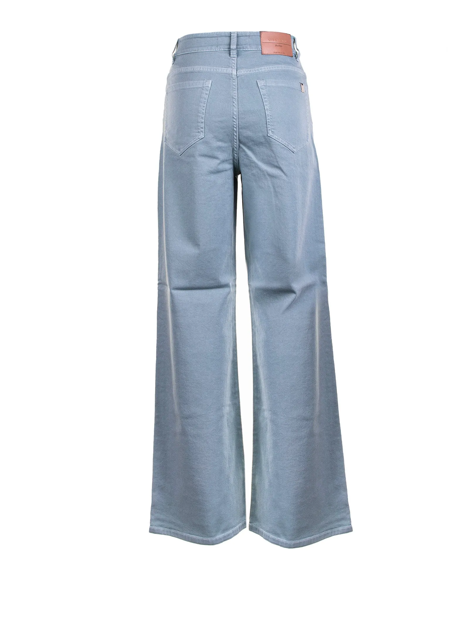 WIDE LEG COTTON DRILL TROUSERS sold by Lord & Taylor product image thumbnail 2